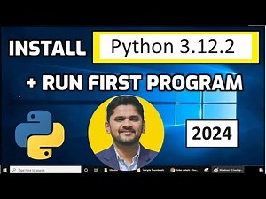 How to install Python 3.12.2 on Windows 10