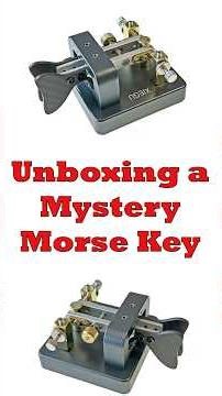 Wait... Xiegu made a Morse Key #Morsekey #iambic #Morsepaddle