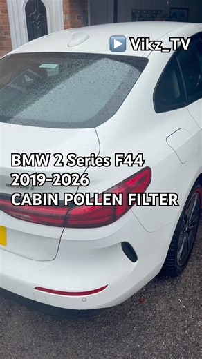 BMW 2 Series F44 2019-2026 CABIN FILTER LOCATION #bmw #howto #carservice #diymechanic #germancars