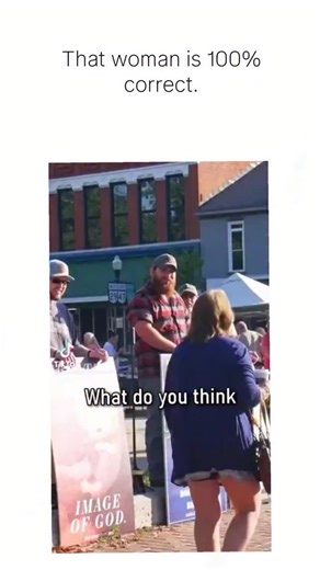 whatmemes on Instagram: "The X post shares a 42-second video clip of a woman confronting anti-abortion activists at a rally, recounting how restrictive laws forced her great-niece to deliver an anencephalic fetus—lacking a skull and brain protection—leading to the newborn's painful suffocation shortly after birth. Anencephaly affects roughly 1 in 4,600 U.S. pregnancies and is invariably fatal, with peer-reviewed studies indicating 60-70% of cases historically end in termination when accessible,