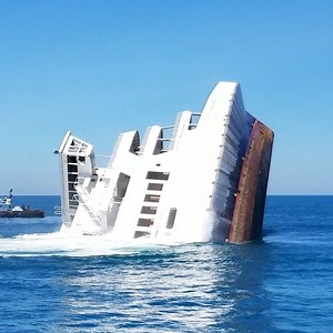 This retired ferry was purposely sunk to the ocean floor for an important reason - the sinking process is so interesting! 🛥 | STUDENTbible