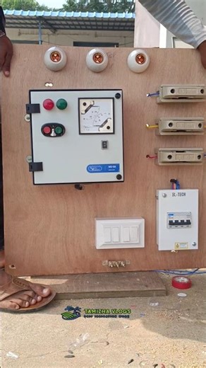 ⚡ Quick 3 Phase Borewell Motor Wiring Setup! 💥#shorts#tamizhavlogs#shortsfeed#shortsviral#farming