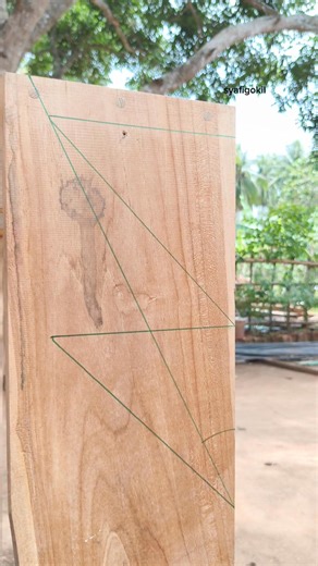 A simple way to find a 📐 30° angle #DIY #woodworking #tips | Syafi Gokil