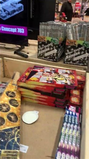 Metro hat schon Feuerwerk