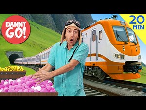 Trains, Bananas, Candy   More! 🚂 🍌🍭 | Dance Compilation | Danny Go! Songs for Kids - Videos For Kids