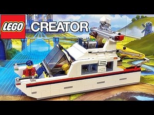 레고 크리에이터 요트 31052 보트 조립 과정 리뷰 Lego Creator Yacht