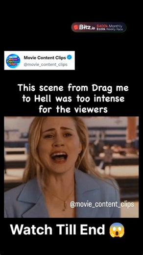Movie_content_clips on Instagram: "Drag me to hell 🎬 Drag Me to Hell (2009) Genre: Horror · Supernatural · Dark Comedy Short story: Christine Brown, a bank loan officer, denies an extension to an old woman’s mortgage. In revenge, the woman places a deadly curse on her. Christine is haunted by terrifying supernatural events as she desperately tries to break the curse before she is dragged to hell. #explorepage #explorepost #funnymemes #memes #memestagram"