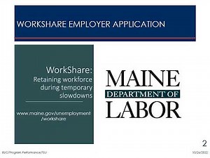 Employers: Applying for WorkShare
