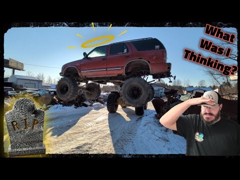 I Took My LS SWAPPED S10 Blazer to the JUNKYARD! Here's WHY!