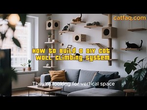 How to Build a DIY Cat Wall Climbing System