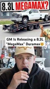 8.3L “MegaMax” Duramax🤯