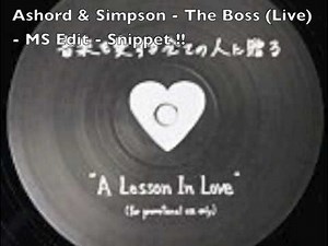 Ashford & Simpson - The boss (Live)