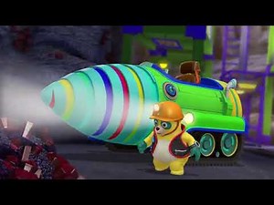 Special Agent Oso Professor Buffo Dig Dark Red Crystals Tank Laboratory Cherry Arm