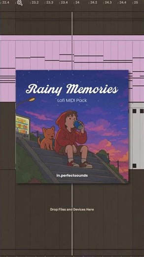 [FREE] Lofi MIDI Pack + Drum Kit (Bonus) "RAINY MEMORIES" (Kupla, Purrple Cat, Sleepy Fish)