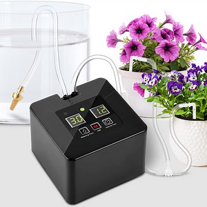 [Hot Item] Automatic Programmable Watering Devices Timers DIY Drip Irrigation Kit Self Watering System for Indoor Potted Plants Watered