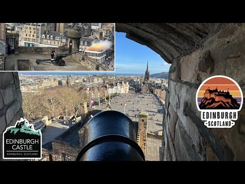 🏰 ADVENTUROUS TOUR: Edinburgh Castle | Scotland’s Crown Jewel & Historic Fortress! 🎯