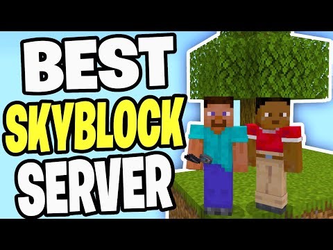 BEST OP Skyblock Server For Minecraft! - Java & Bedrock