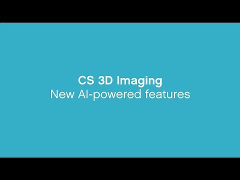 CS 3D Imaging Software - New AI-powered features