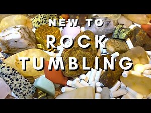 Rock Tumbling Beginners! (Part 1!) National Geographic 3lb Rock Tumbler #fun #hobby #art