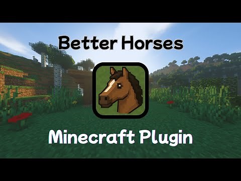 Better Horses | MINECRAFT PLUGIN