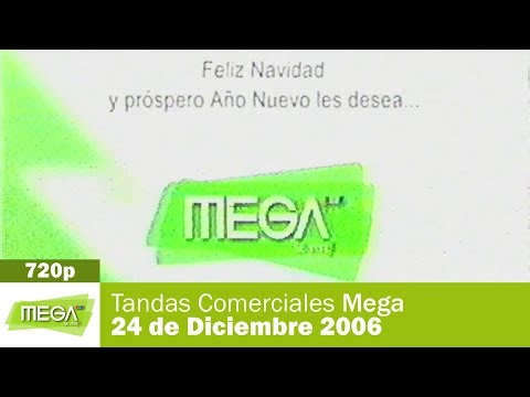 Tandas Comerciales Mega - 24 de Diciembre 2006