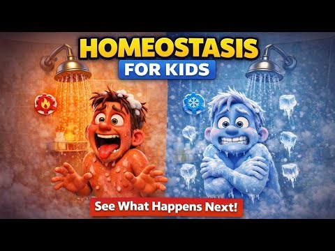 Homeostasis For Kids - Biology Educational Animation - Science For Kids #homeostasis #biologyforkids