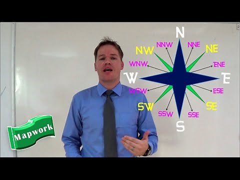 Geography Mapwork Compass Rose Directions