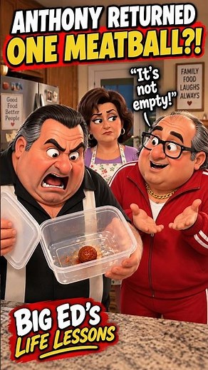 Anthony Returned ONE Meatball 😂 | Big Ed’s Life Lessons #funny #comedy
