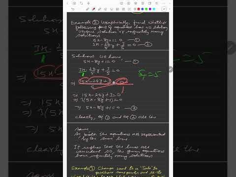 Class X Math Exercise 3.1 Example 2.