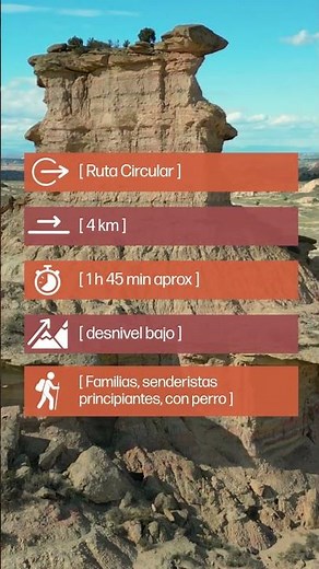Ruta por los Torrollones de La Gabarda: el paisaje más sorprendente de Los Monegros 🪨🌵