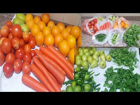 How To Clean Vegetables And Fruits Properly / Cleaning Fruits And Veggies From Germs