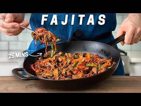 Easy Weeknight Steak Fajitas | WEEKNIGHTING