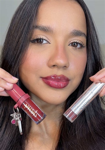 Teste de Dupes: Gloss Cherry da Vizzela vs Ruby Rose