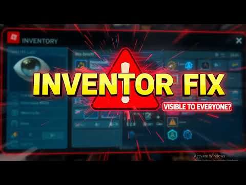 How to fix Inventory visibility changing to everyone automatically on Roblo