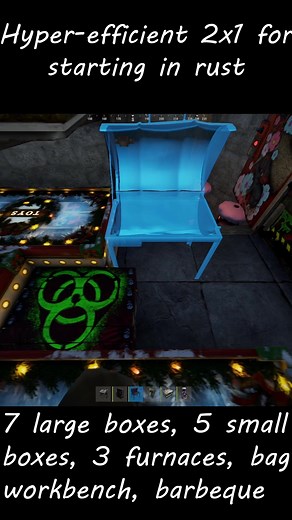 Best Way to Start a 2x1 Base in Rust