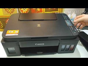 Canon Pixma G2012 All-in-One Ink Tank Colour Printer (Black) Unboxing
