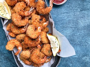 Easy Cajun Panko Fried Shrimp