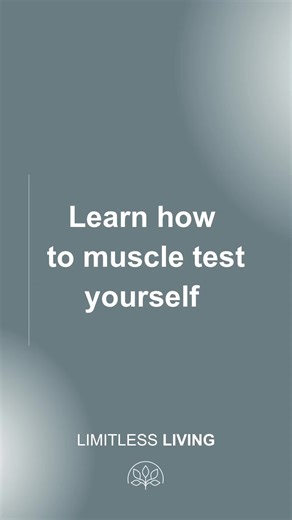 Do you want to learn how to access your subconscious mind through muscle testing? In this video, @Jessy | Emotion Code shows us how to perform the sway test. #muscletesting #emotioncode #swaytest #subconsciousmind #kinesiology #bodycode