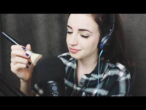 [ASMR] Goodnight Triggers (Mic/Camera Brushing, Hand Movements, Massage)