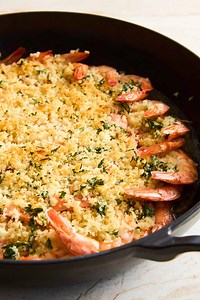 Easy Baked Shrimp Scampi #shrimp #easyrecipe #fooddolls | Food Dolls