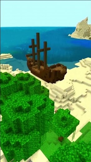 3 Great Bedrock Seeds with Shipwrecks AT Spawn
