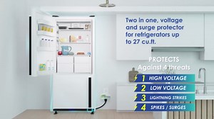 WS-36300 Electronic Voltage & Surge Protector for Refrigerators Up to 27 cu. ft. Protect Your Refrigerator Against High and Low Voltage, Brownouts and Spikes.