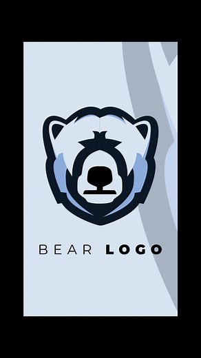 Bear Logo Design 🐻 #logo #logodesign #graphicdesign #illustration #mascotlogo #illustartor #inkscape #howtomakealogo #freelogos #vectordesign