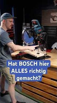 😳 How INSANE is BOSCH's new EXPERT EXCM341-305GD miter saw? #shorts #diy