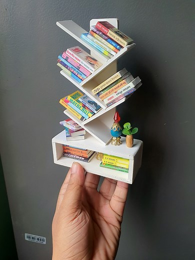 28K views · 414 reactions | Miniature Bookshelf Available For Order (450Tk) Page: Color My Life @topfans | Color My Life | Facebook