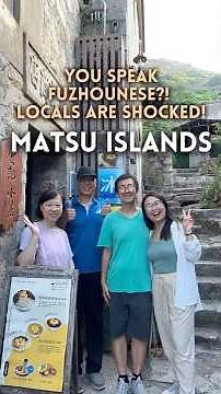 Shocking Locals in Matsu with Fuzhou Dialect...1 Year Later!