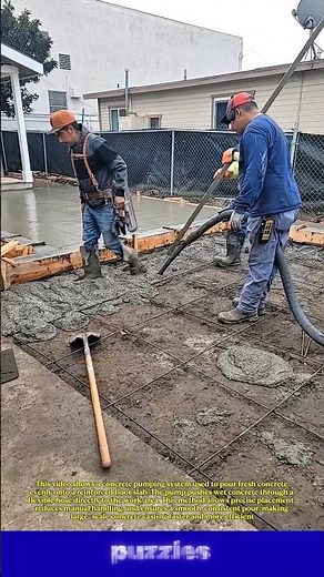 This Concrete Pump Makes Floor Casting Faster and Cleaner!