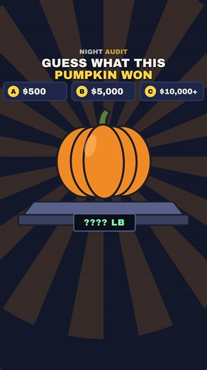 Guess What This Pumpkin Won 🎃 #halloween #pumpkin #facts #education