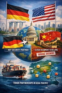 🚨 BREAKING NEWS 🇩🇪🇺🇸 Germany says it remains closer to the United States than China despite recent tensions. #Germany #UnitedStates #USGermanyRelations #TransatlanticRelations #GlobalPolitics #InternationalRelations #ForeignPolicy #NATOSecurity #Geopolitics #AsiaPacific #GlobalTrade #WorldNews #Diplomacy #StrategicPartnership | Bright News