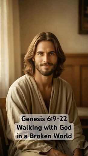 Genesis 6:9–22 | Walking with God in a Broken World 🌧️
